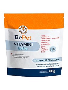 Suplemento BePet Vitamini 60g