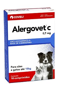 Antialérgico Coveli Alergovet C 0,7mg