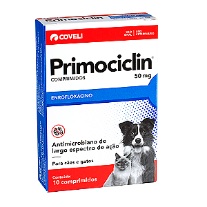 Antibacteriano Coveli Primociclin 10 Comprimidos