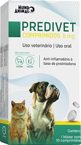 Anti-inflamatório Mundo Animal Predivet 10 Comprimidos