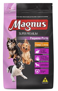 Ração Seca Magnus Super Premium Cães Adultos Porte Pequeno sabor Frango e Arroz 10,1kg