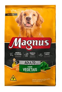 Ração Seca Magnus Premium Cães Adultos sabor Vegetais