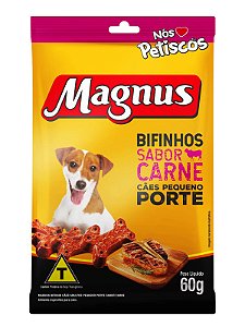 Bifinho Magnus Cães Adultos Porte Pequeno sabor Carne