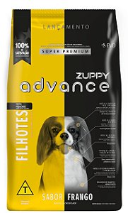 Ração Seca Zuppy Advance Cães Filhotes Porte Pequeno sabor Frango