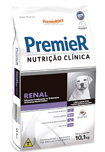 Ração Seca Premier Nutrição Clínica Porte Médio e Grande Adulto Renal 10,1kg