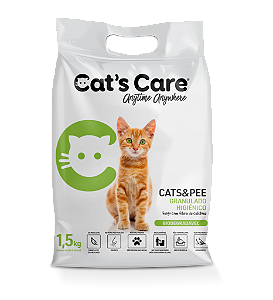 Granulado Higiênico para Gatos Cat's Care 1,5kg