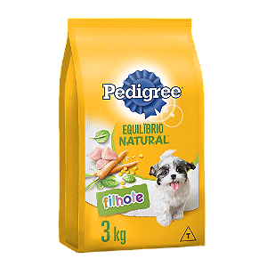 Ração Seca Pedigree Equilíbrio Natural Cães Filhotes