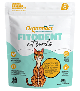 Cat Snacks Organnact Fitodent 40g