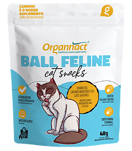 Cat Snacks Organnact Ball Feline 40g