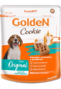 Cookie Golden Cães Adultos Porte Pequeno sabor Original