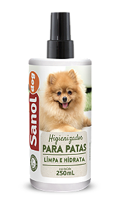 Higienizador para Patas Sanol Dog 250ml