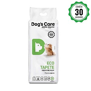 Eco Tapete Higiênico High Premium Dog's Care Porte Pequeno 55x60cm