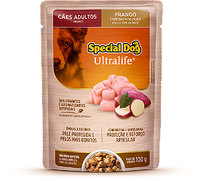 Alimento Úmido Sachê Special Dog Ultralife Adulto sabor Frango