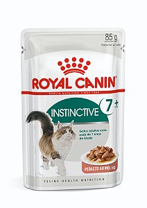 Alimento Úmido Sachê Royal Canin Feline Instinctive 7+