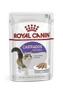 Alimento Úmido Sachê Royal Canin Feline Castrado Patê
