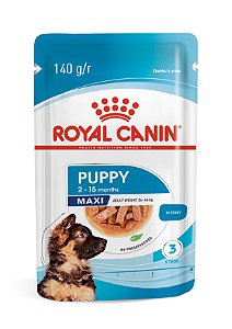 Alimento Úmido Sachê Royal Canin Canine Puppy Maxi