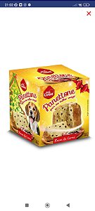 Panettone Pró Canine Cães sabor Flocos de Carne 80g