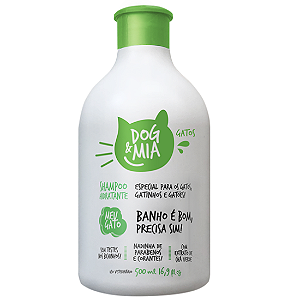 Shampoo Hidratante Dog & Mia com Extrato de Chá Verde 500ml