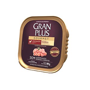 Patê Gran Plus Cão Filhote sabor Frango 300g