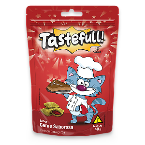 Petisco Hana Tastefull Carne Saborosa para Gatos
