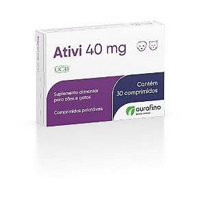 Suplemento Ourofino Ativi 40mg