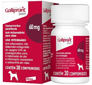 Anti-Ilflamatório Elanco Galliprant 60mg para Cães