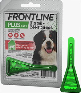 Antipulgas e Carrapatos Boehringer Ingelheim Frontline Plus 4,02ml para Cães de 40 a 60kg
