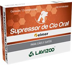 Hormônio Lavizoo Supressor de Cio Oral 12 Comprimidos