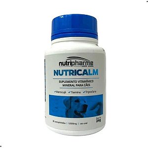 Suplemento Nutripharme Nutricalm 1000mg 30 Comprimidos