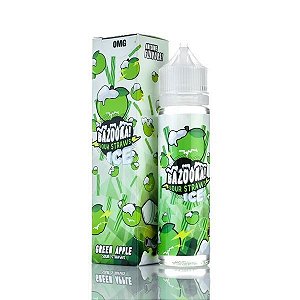 E-Liquido Green Apple Ice (FreeBase) - Bazooka / Sour Straws (200ml e 60ml)