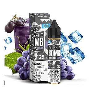 LÍQUIDO NIC SALT - PURPLE BOMB GRAPE (ICED) - VGOD