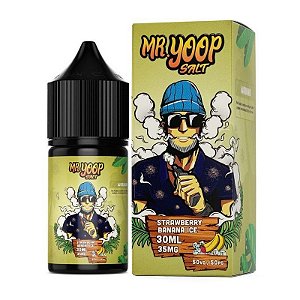 Liquido Nic Salt - Strawberry Banana Ice - Mr Yoop