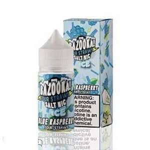 E-Liquido Blue Raspberry Ice (Nic Salt) - Bazooka / Sour Straws