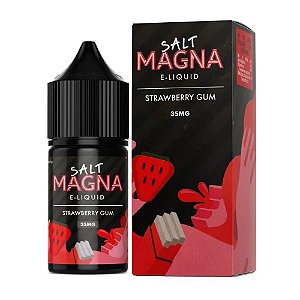 E-Liquido Strawberry Gum (Nic Salt) - Magna