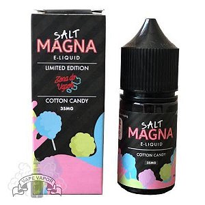 E-Liquido Cotton Candy (Nic Salt) - Magna LIMITED EDITION Zona do Vapor