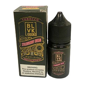 E-Liquido Tobacco Strawberry Cream (Nicsalt) - BLVK Gold