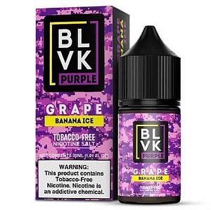 E-Liquido Grape Banana Ice (Nic Salt) - Blvk Purple