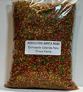 Ração Extrusado Colorido Para Trinca Ferro