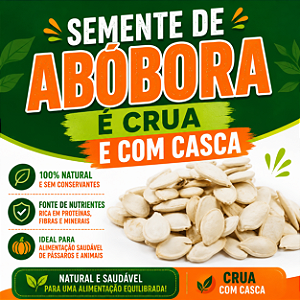 Semente de Abóbora Crua