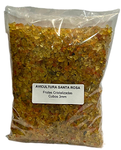 Frutas Cristalizadas Em Cubos 3mm