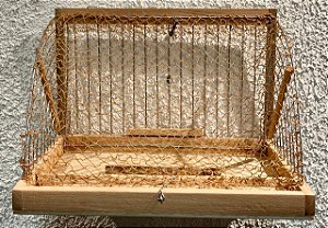 Alçapão De Rede Boca de Sapo Em Malha Fina Para Pássaros