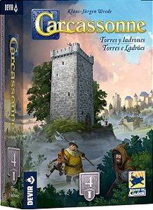Carcassonne Expansão 4 Torres e Ladrões