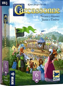 Carcassonne: Expansão 6 - Justas e Timbres (2025)