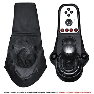 Capa Protetora Qualicapas Compatível c/ Câmbio Racing Wheel G25 G27 Simulador Gamer Logitech