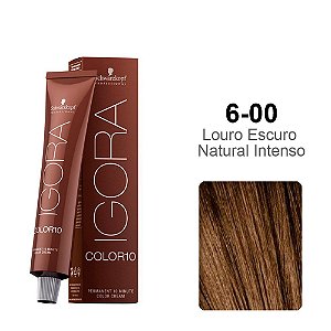 Igora COLOR 10 HD 6-00 Louro Escuro Natural Extra 60ml