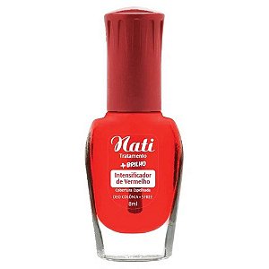 NATI ESMALTE INTENSIFICADOR DE VERMELHO