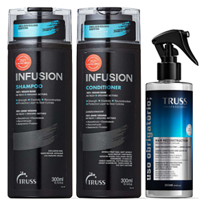 Kit Shampoo + Condicionador Infusion +Spray Uso Obrigatório