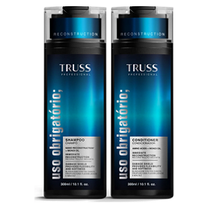 Kit TRUSS Shampoo + condicionador uso obrigatório