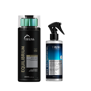 TRUSS SHAMPOO EQUILIBRIUM 005 TRUSS SPRAY USO OBRIGATORIO RPK