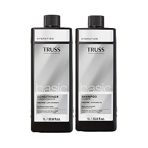 KIT TRUSS Basic Hydration – Shampoo e Condicionador (1L)